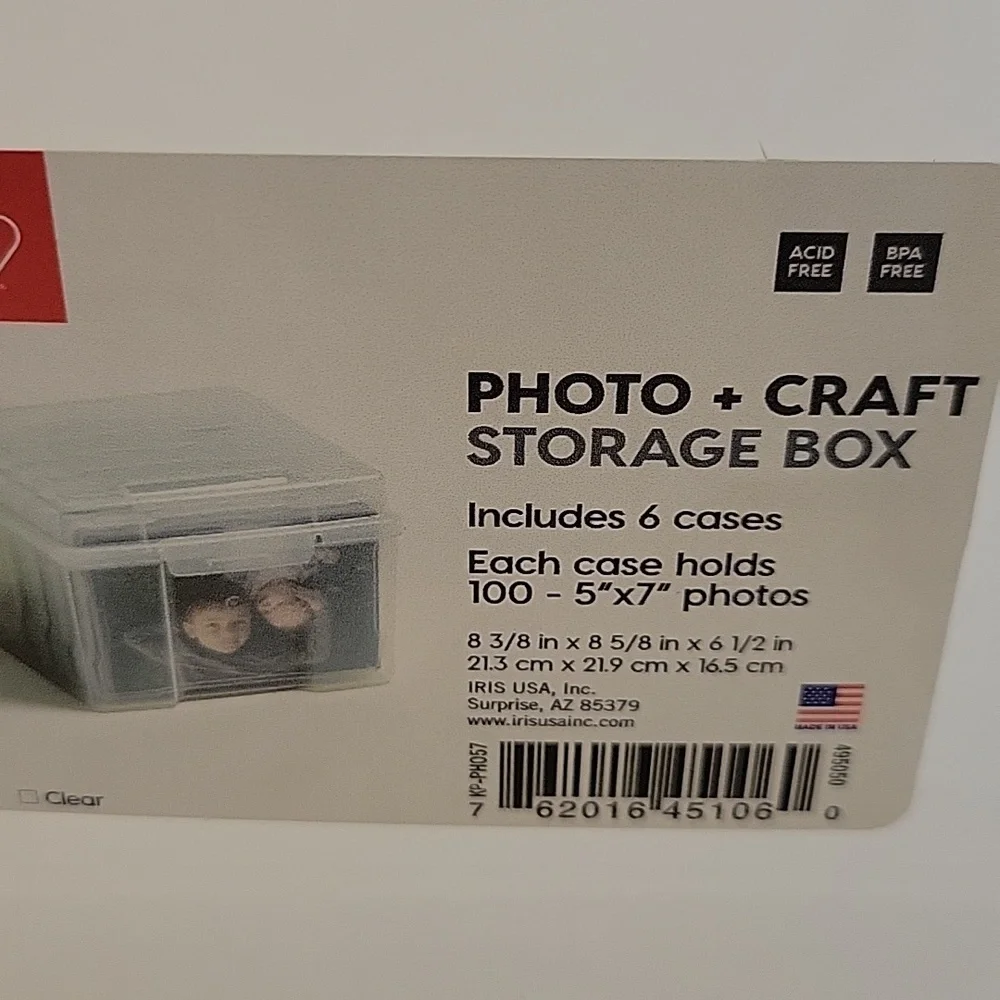 Photo Craft Storage Box